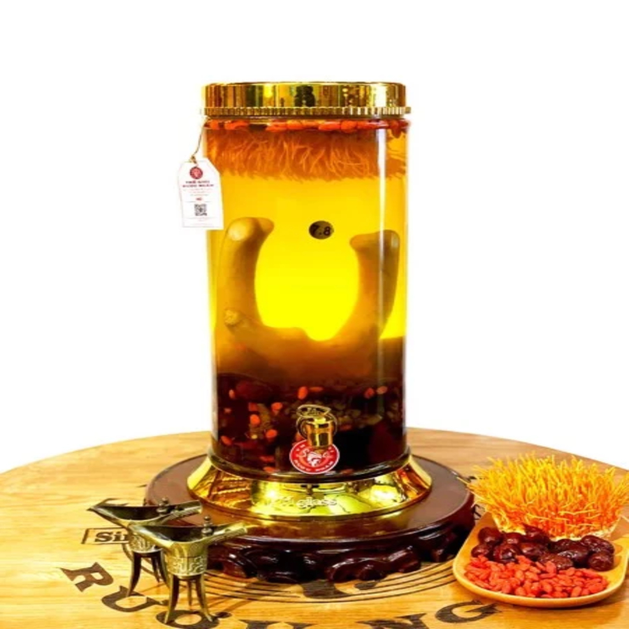 Bình Nhung Hươu Bổ Thận 7,8 Lít